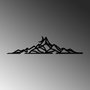 Wallity Landscape 2 Escultura de Pared Negra